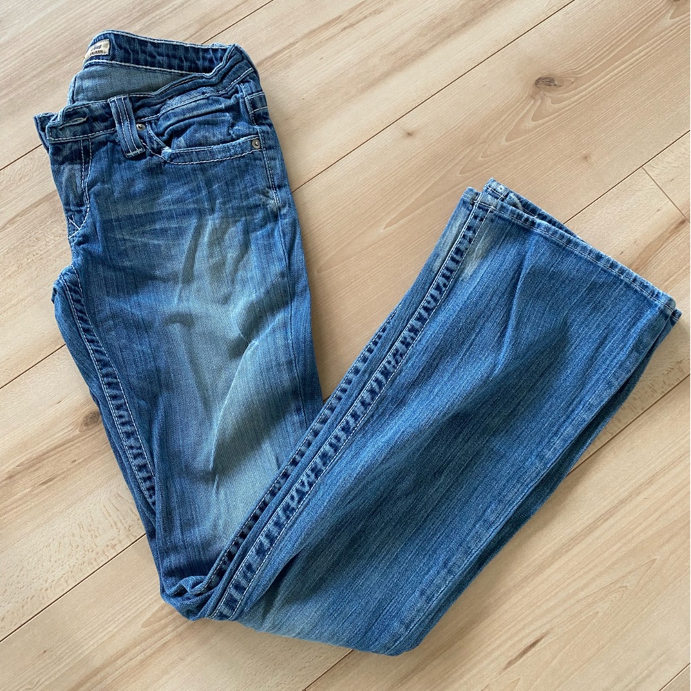 Big star low rise flair jeans